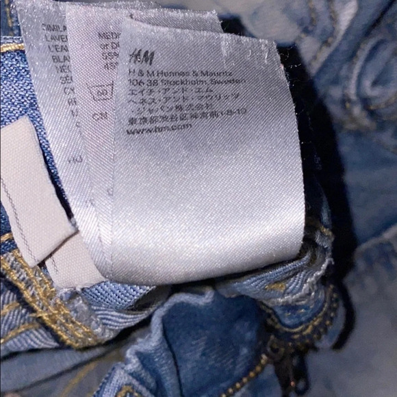 H&M Bragg  fit distressed boy denim jeans shorts 6 - Picture 10 of 14